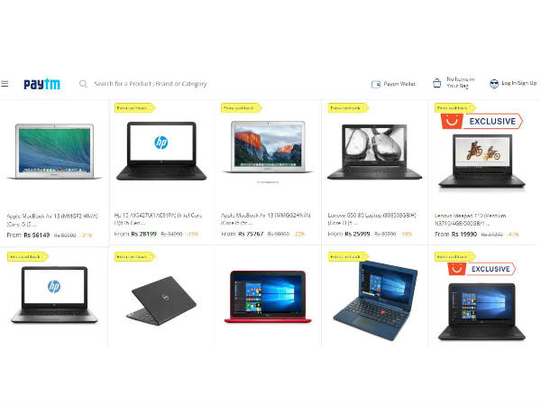 ల్యాప్‌టాప్‌లు, కెమెరాలు, స్మార్ట్‌టీవీల పై భారీ క్యాష్‌బ్యాక్ ఆఫర్స్..