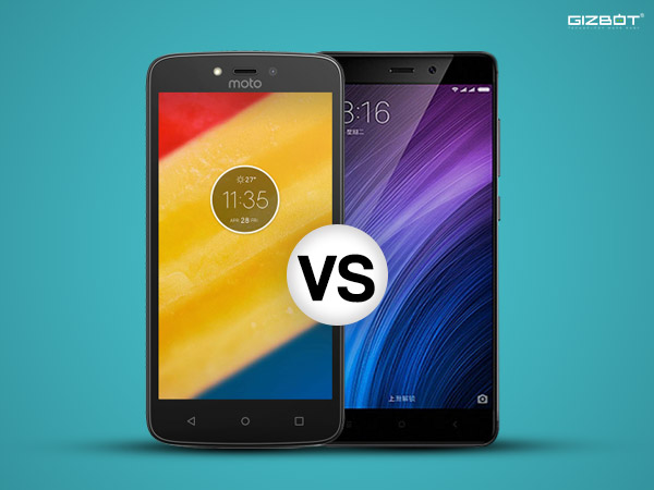 Moto C Plus vs Redmi 4