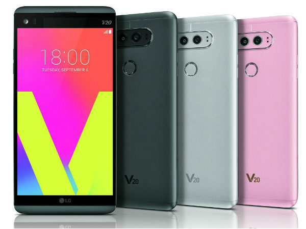 LG V20 LGH990DS( పింక్)