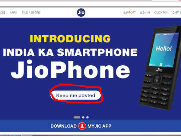 కీప్‌ మి పోస్టెడ్‌ పేరుతో 