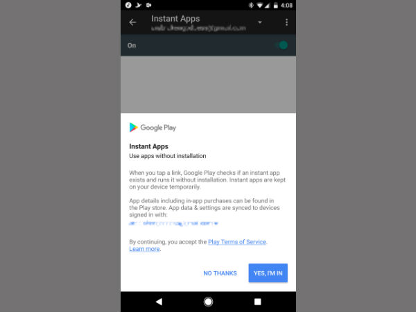 ఆండ్రాయిడ్ ఇన్‌స్టెంట్ యాప్స్ సర్వీసును మీ ఫోన్‌లో ఇన్‌స్టాల్ చేసుకోవాలంటే..?