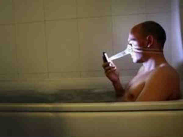 స్నానం చేసే సమయంలో