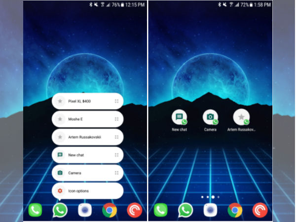 Latest WhatsApp beta for Android gets App Shortcuts