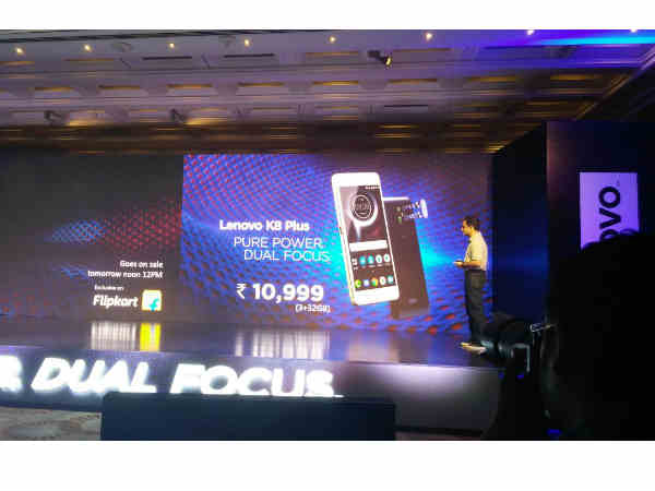 Lenovo K8 Plus స్పెసిఫికేషన్స్...