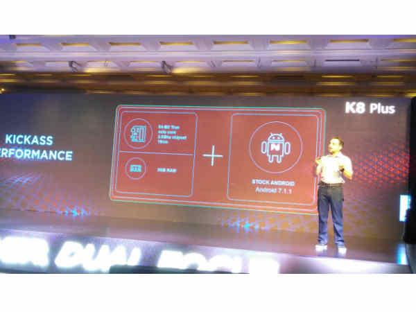 Lenovo K8 Plus స్పెసిఫికేషన్స్...