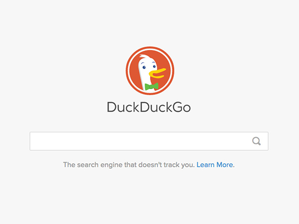 సెర్చ్‌ఇంజిన్ కోసం DuckduckGO
