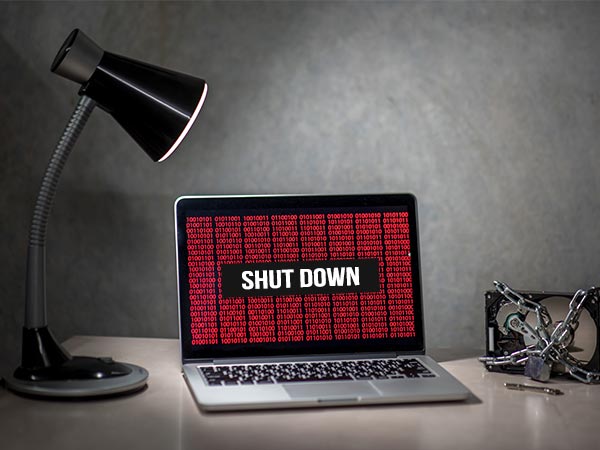 What could cause your laptop to shut-down randomly