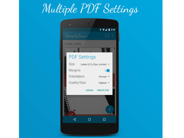 సింప్లీస్కాన్ : పీడీఎఫ్ కెమెరా స్కానర్ (SimplyScan: PDF Camera Scanner)