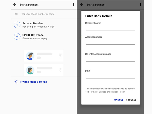 Google Tez యాప్‌కు బ్యాంక్ అకౌంట్‌ను యాడ్ చేయటం ఎలా..?