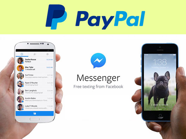 Facebook Messenger lets you send or receive money via PayPal