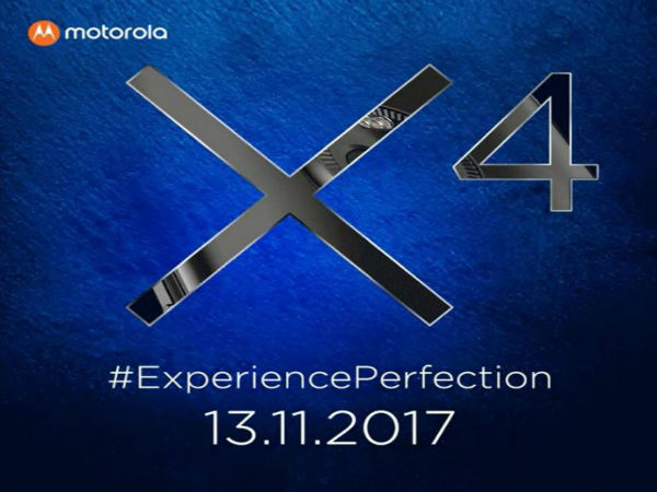 Motorola sends invites for Moto X4 launch in India on November 13