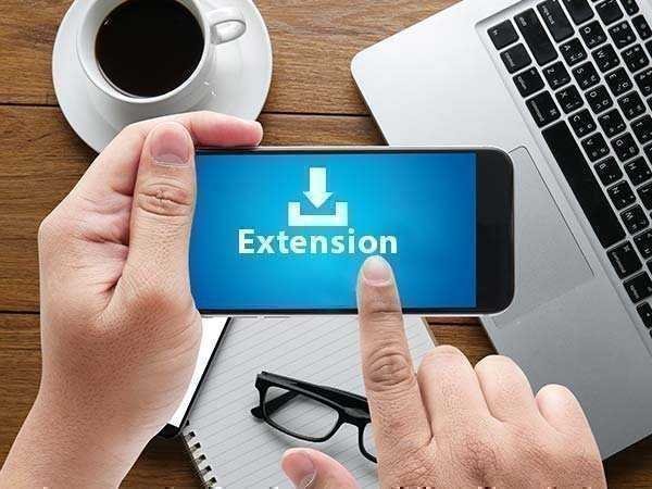 డౌన్లోడ్ ఎక్స్టెన్షన్ (Download extension)