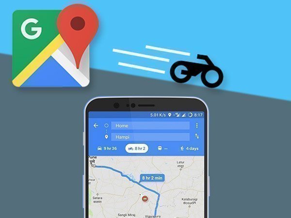 Google Maps’ ‘Motorcycle mode’ is a boon for bikers; update already available in India