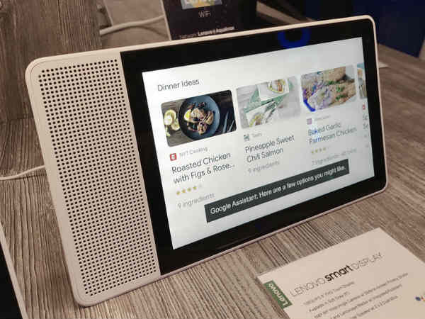 లెనోవో స్మార్ట్ డిస్ప్లేలు (Lenovo Smart Displays)