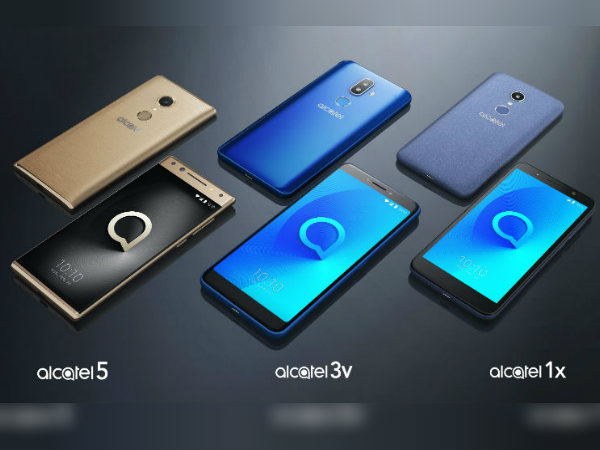 CES 2018: TCL unveils Alcatel 1X, Alcatel 3V and Alcatel 5 smartphones with interesting features