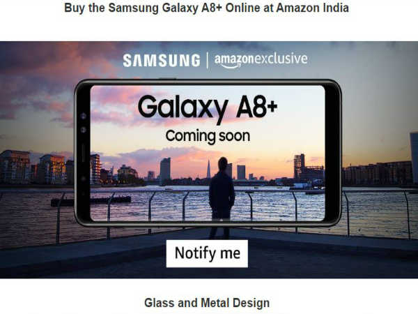 శాంసంగ్ గెలాక్సీ ఎ8 ప్లస్ (2018)