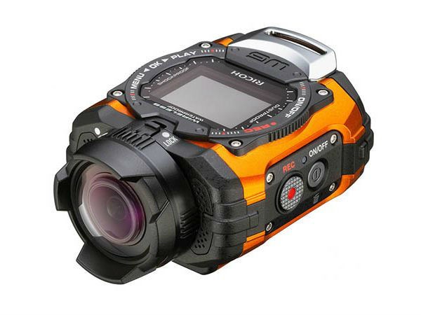 RICOH WG-M1 14 MP వాటర్ ప్రూఫ్ యాక్షన్ వీడియో కెమెరా (ఆరెంజ్)