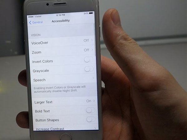 How to reduce iPhone’s brightness lower than iOS limit? 