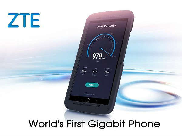 ZTE ప్రపంచపు మొట్టమొదటి 5జీ స్మార్ట్ఫోన్