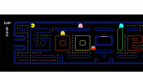 గూగుల్ పేస్ మ్యాన్ ( Google Pacman ) 