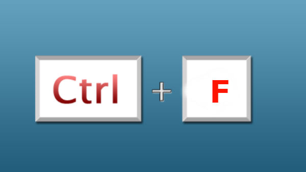 Ctrl+f