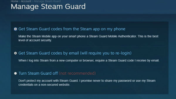 మీsteam అకౌంట్ ను సురక్షితంగా ఉంచండి: