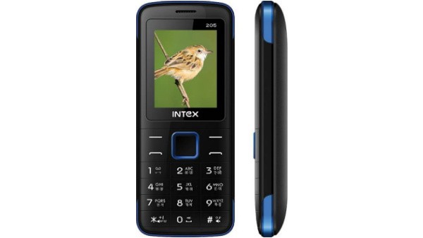 Intex Eco 205 (Black, Blue)