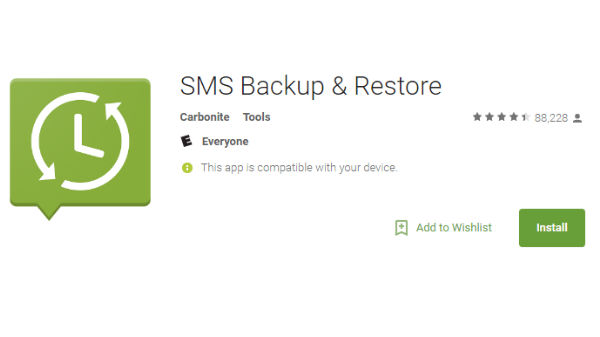 Carbonite SMS Backup and Restore