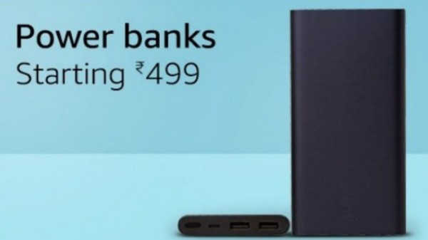 Power Banks ధరలు,రూ 499 నుంచి ప్రారంభం