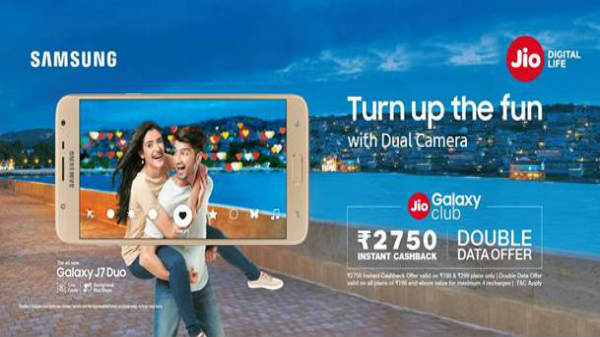 Reliance Jio introduces new offers for Samsung Galaxy J2