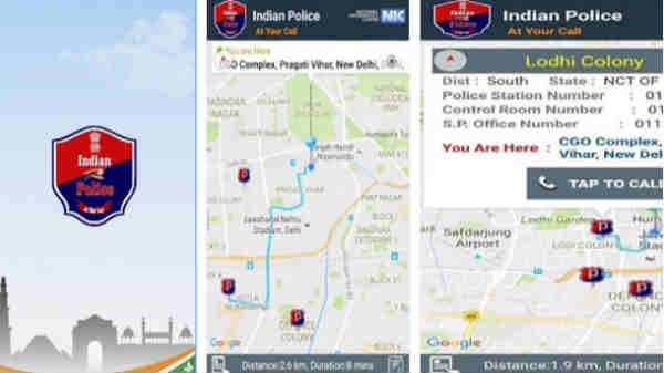 Indian Police on Call app: