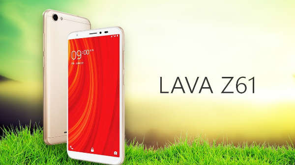 లావా Z 61 ధర....