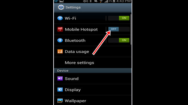 Turn Off Your Hotspot After Use.