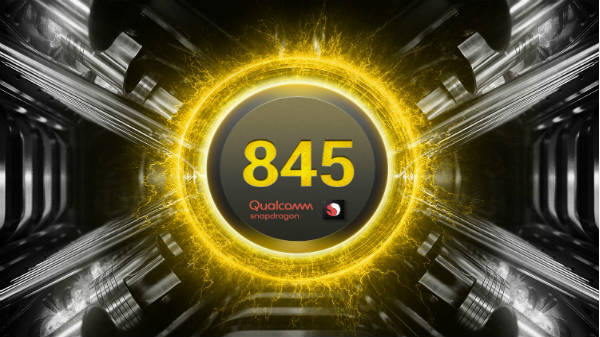 క్వాల్కమ్ స్నాప్‌డ్రాగన్ 845  ప్రాసెసర్.... 