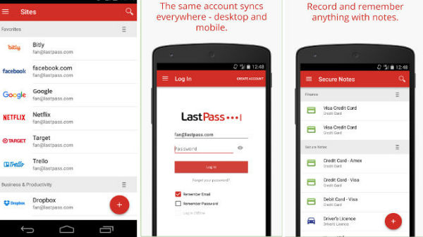 LastPass Password Manager యాప్ 