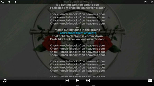 మ్యూజిక్‌మాక్స్ లిరిక్స్ ప్లేయర్ (MusicMax Lyrics Player)