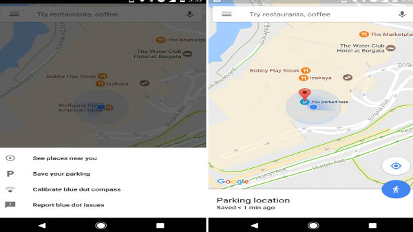 Save your parking location :