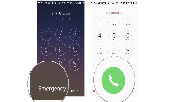 ఎమర్జెన్సీ కాంటాక్ట్ సమాచారం లాక్ స్క్రీన్  పై డిస్‌ప్లే అయ్యేలా చూడాలి..