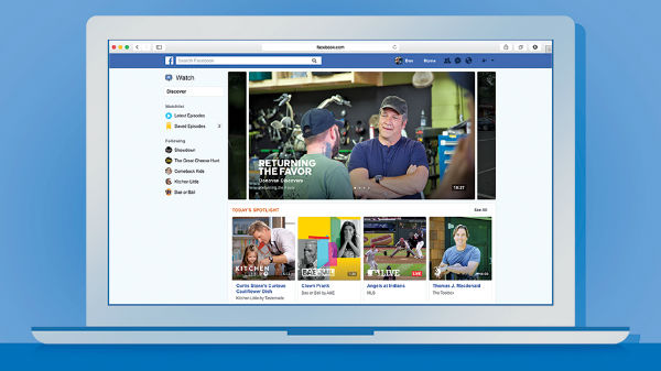 ఫేస్‌బుక్ వాచ్ సర్వీసుకు ....