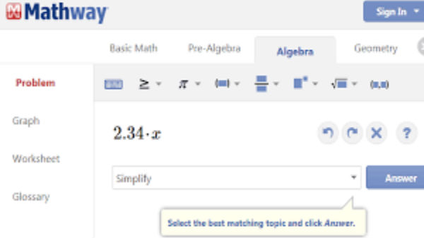 మాథవే(Mathway)