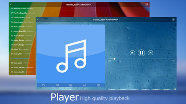 MUSIC PLAYER & AUDIO PLAYER 