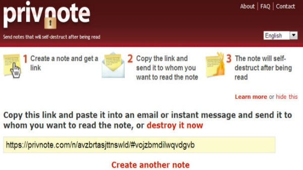 ప్రైవ్ నోట్ (Priv Note)