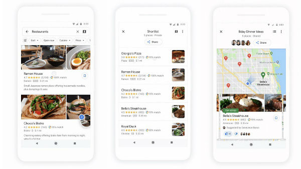 మీరు ఎంచుకున్న అన్ని రెస్టారెంట్లు....