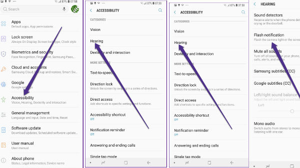 ఫ్లాష్ నోటిఫికేషన్స్