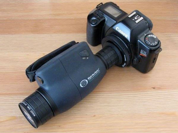 కెమెరా ఎక్విపిడ్ నైట్ విజన్ స్కోప్