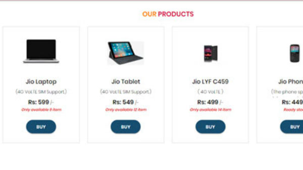 జియో ల్యాప్టాప్ రూ.599కే ..