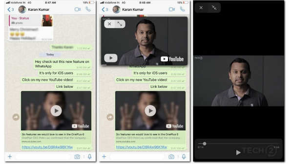 Picture in Picture Mode