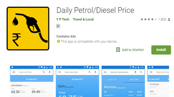 ​Daily Petrol Diesel Price Update in India