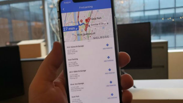 Find parking near your destination before you leave