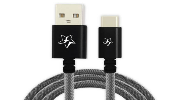 Flipkart smartBuy 2-in-1 micro USB and Type-C sync charge cable